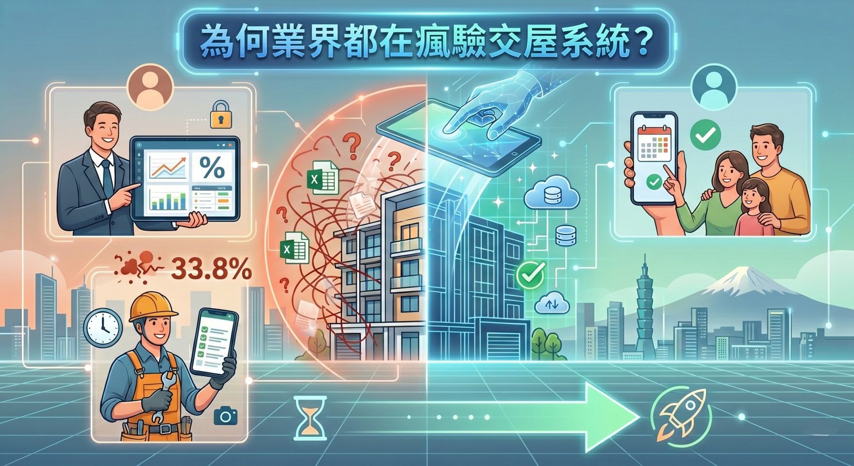 為何業界都在瘋驗交屋系統？